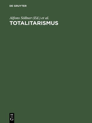 cover image of Totalitarismus